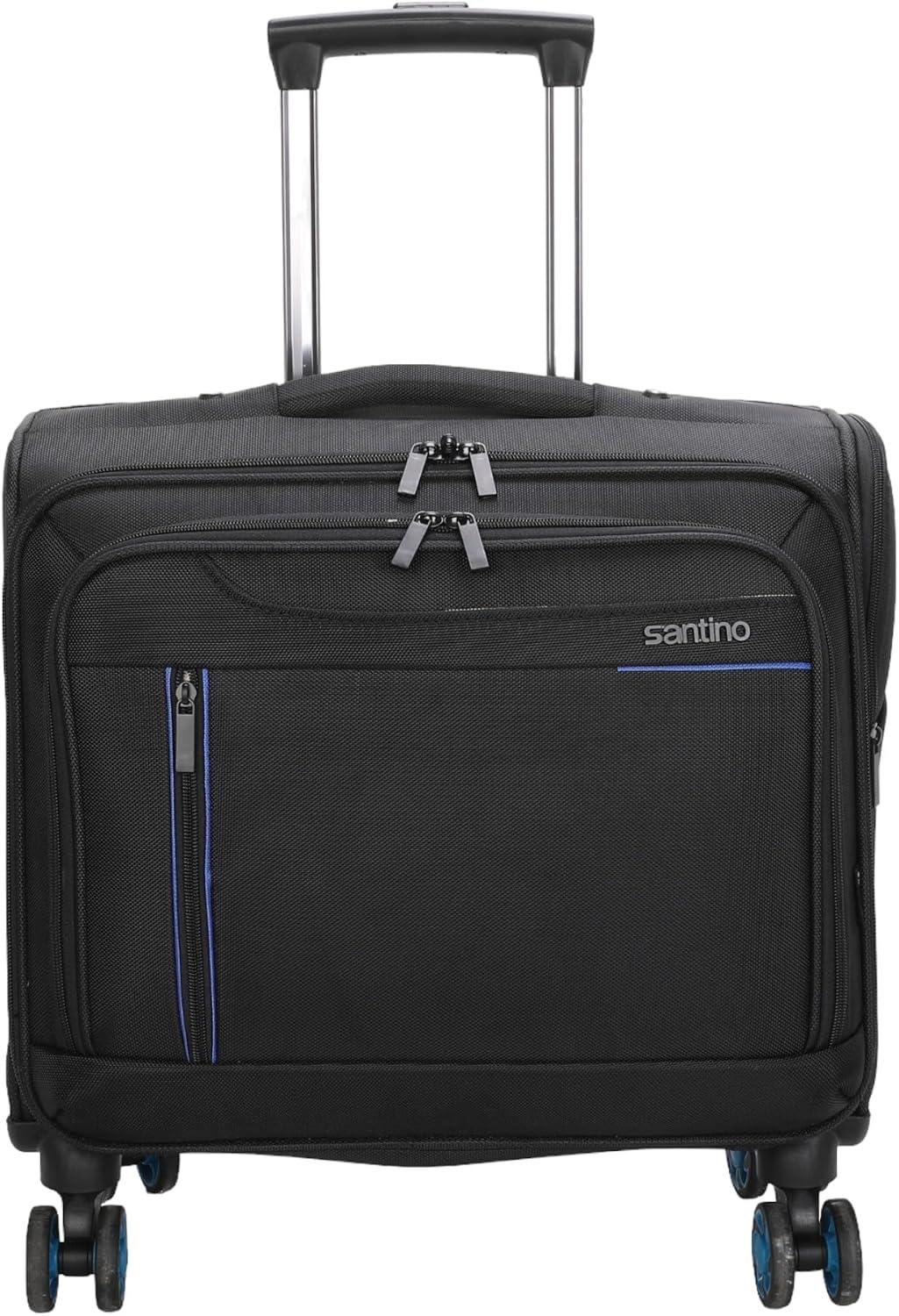 SANTINO, Mala Executiva Bordo Comandante Notebook 4 Rodas Santino - SHV400U01