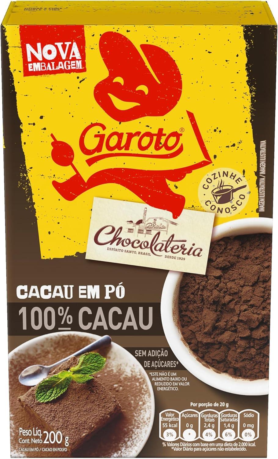 Garoto Cacau Em Pó 200G