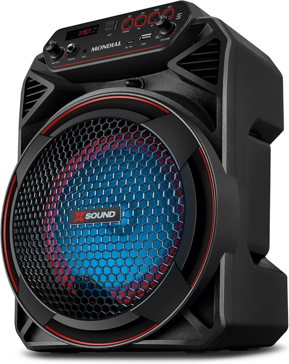 Caixa Amplificada Xsound, Mondial, Preto, 220W RMS, Bivolt - CM-220-N