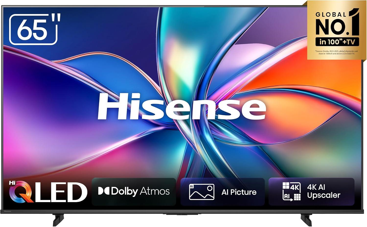 Hisense Smart Tv UHD 4K Hi-qled 65" Polegadas 65q6qv