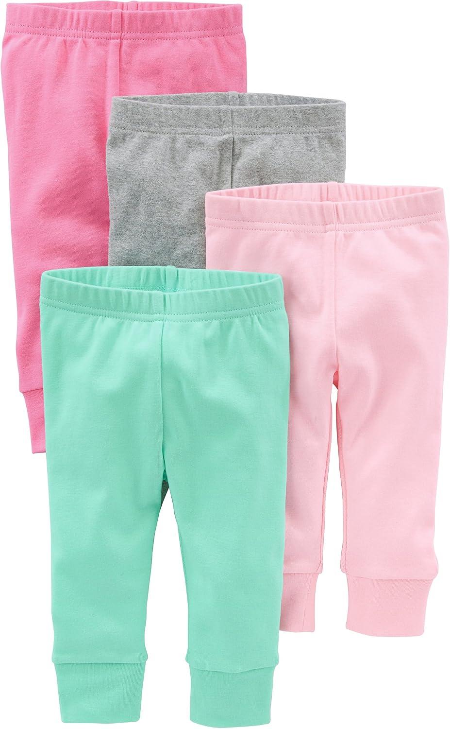 Calças Pacote com 4 calças Simple Joys by Carter'sMeninas