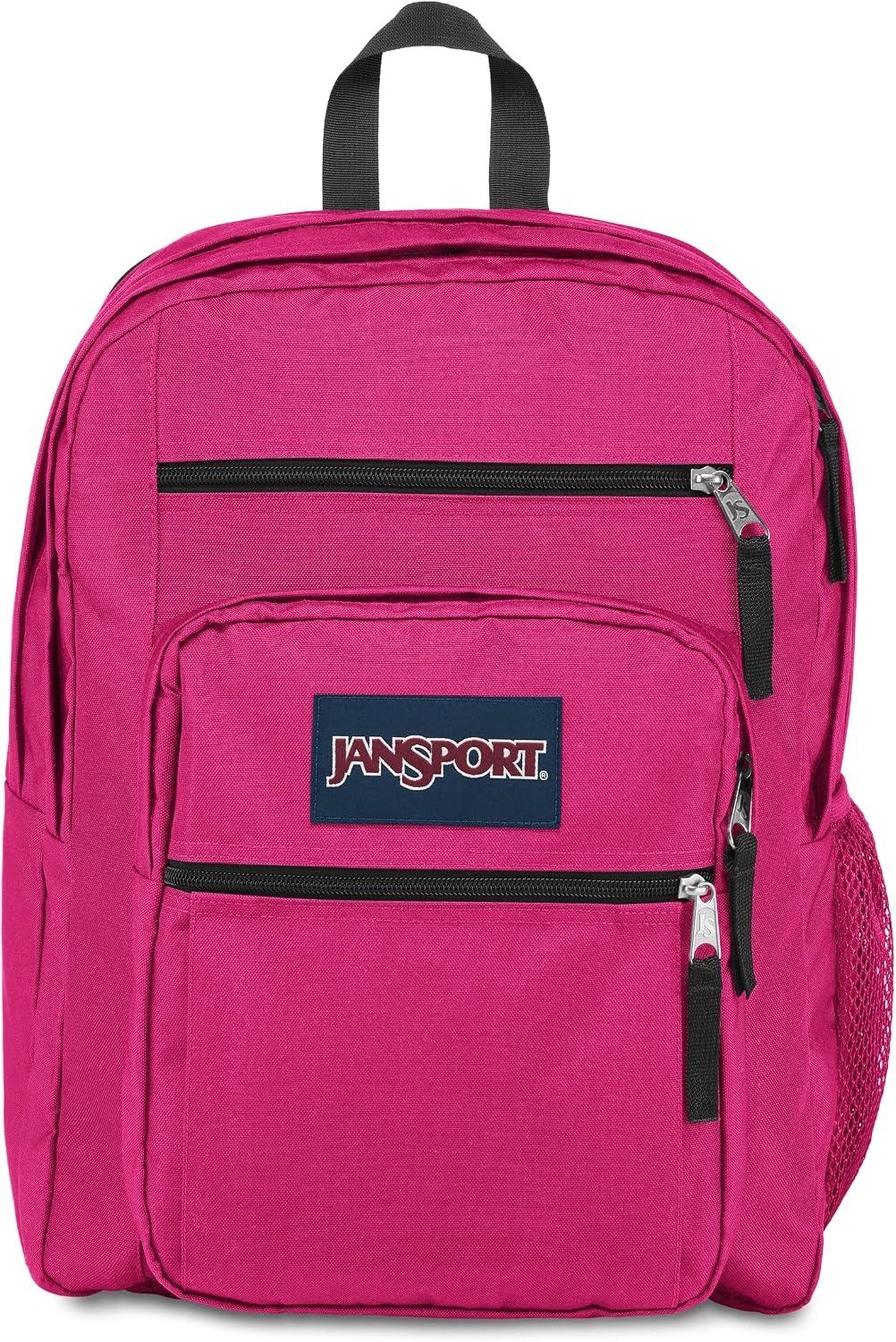 JanSport Mochila para laptop – Bolsa para computador com 2 compartimentos, alças ergonômicas, capa para laptop de 15 polegadas, alça de transporte