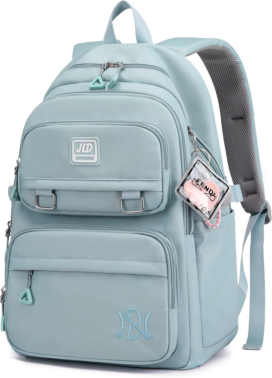 Mochila Feminina Bolsa Escolar Impermeável Para Notebook 15,6 Polegadas- Mochila Casual Grande de Nylon-Mochila para Viagem-VANOVA