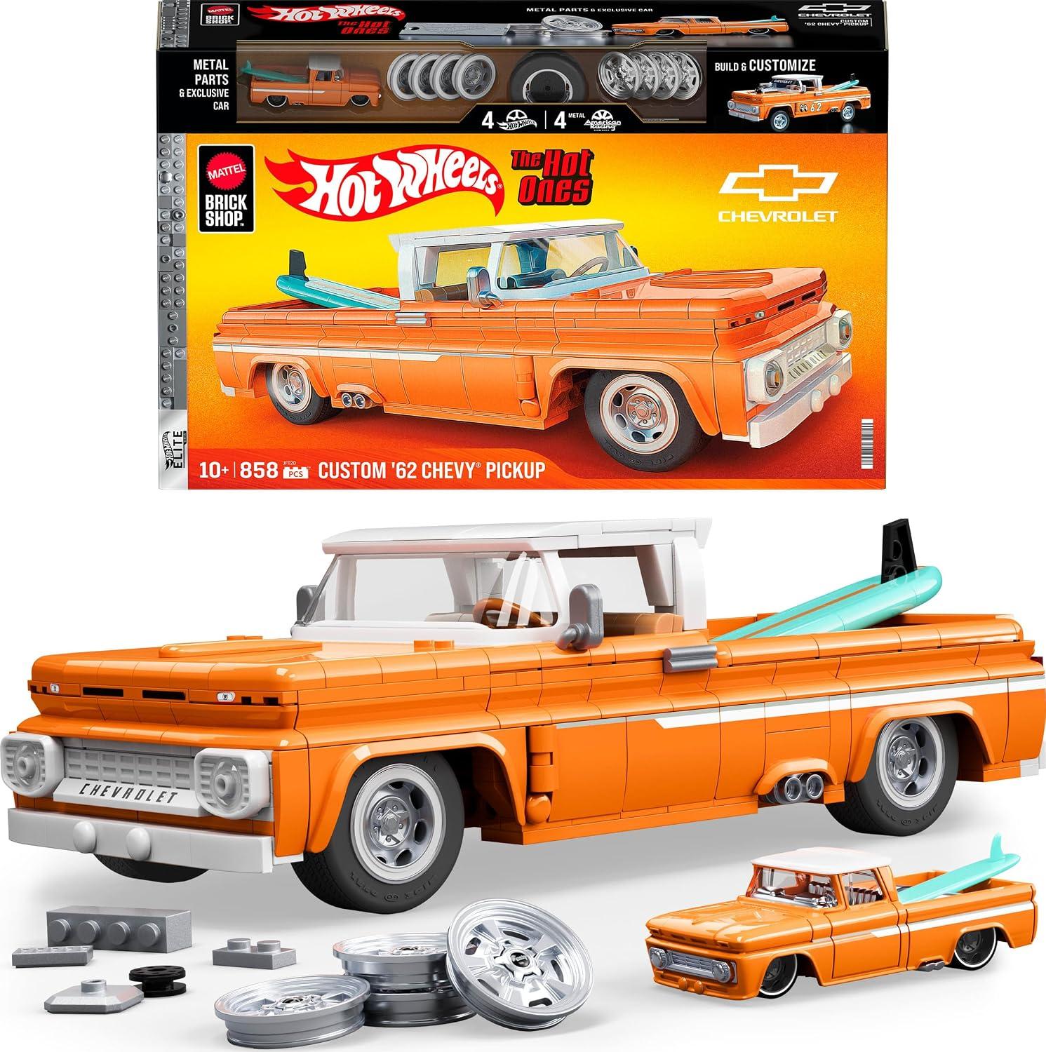Mattel Brick Shop Elite Carrinha Chevy de 1962 Personalizada