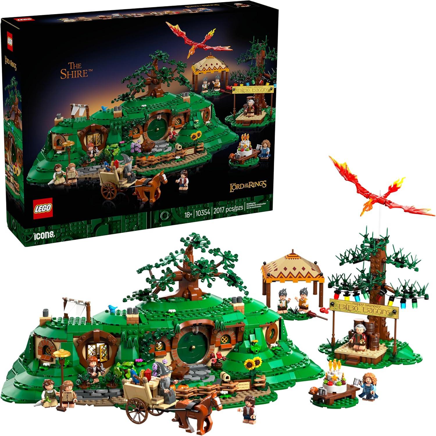 LEGO Icons O Senhor dos Anéis: O Condado 10354 (2.017 Peças)