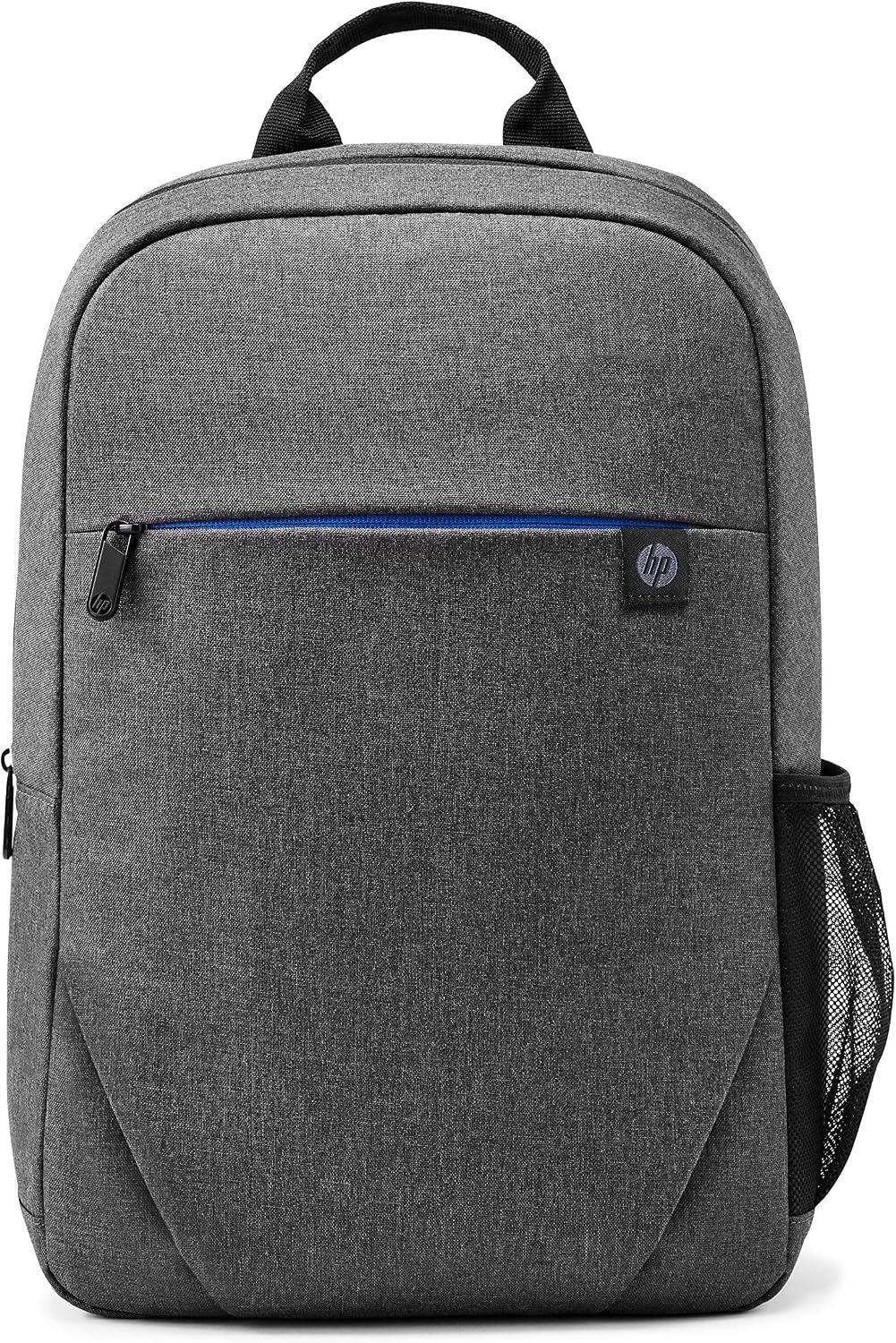 Mochila HP Prelude - para Notebook de até 15.6 Polegadas, Confortável, com Alças e Bolsos Acolchoados, Resistente à Água, Feita de Materiais Reciclados, Cinza (2Z8P3AA)